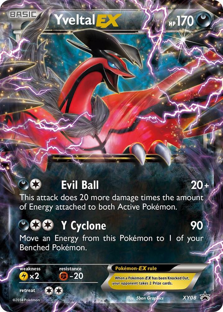 Yveltal EX - XY08 - XY Promos - XY08