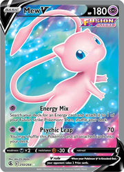 Mew V (Full Art) - SWSH08: Fusion Strike - 250/264