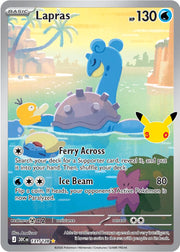 Lapras - 131/128 - ME: 30th Celebration - 131/128