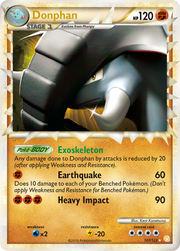 Donphan (Prime) - HeartGold SoulSilver - 107/123