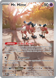 Mr. Mime - 179/165 - SV: Scarlet & Violet 151 - 179/165