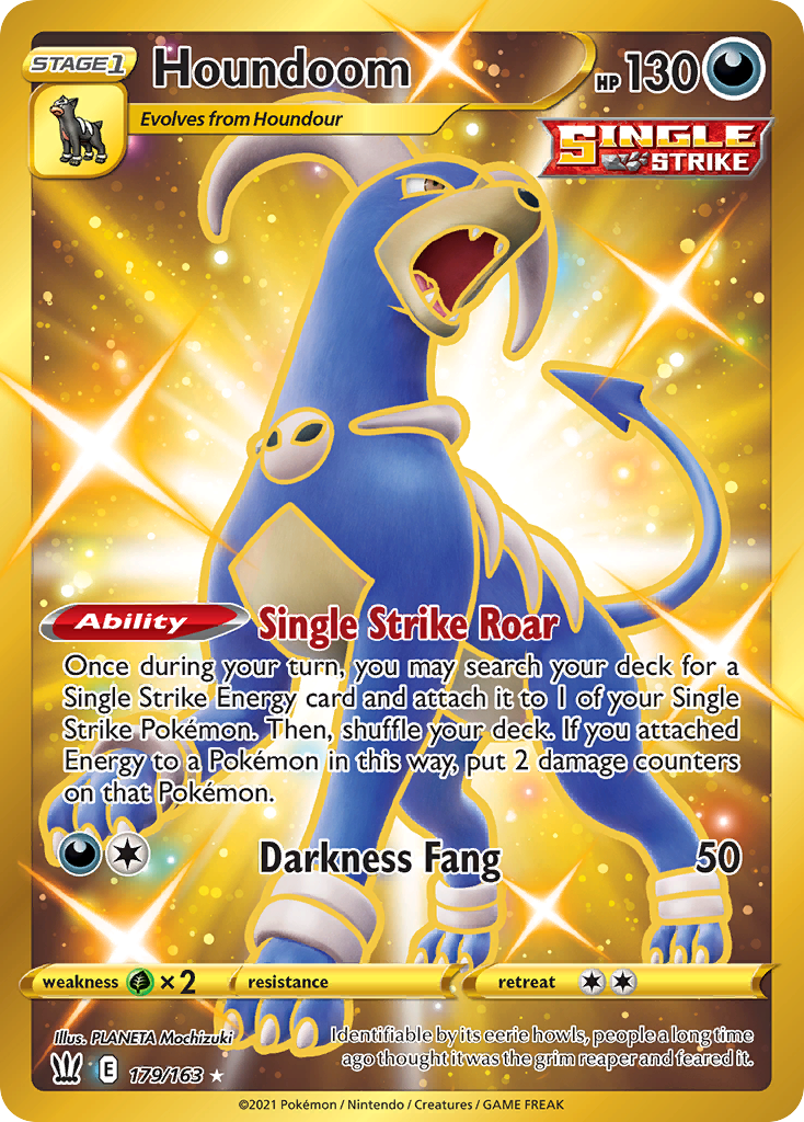 Houndoom (Secret) - SWSH05: Battle Styles - 179/163