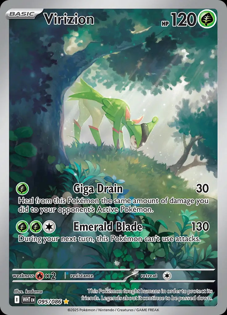 Virizion - 095/086 - SV: White Flare - 095/086