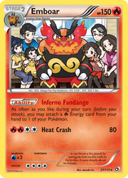 Emboar - Legendary Treasures - 27/113
