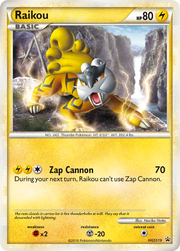 Raikou - HGSS19 - HGSS Promos - HGSS19