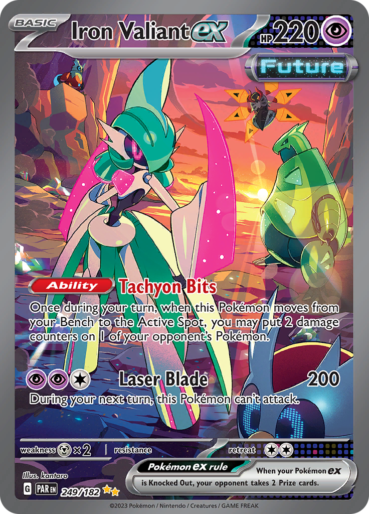 Iron Valiant ex - 249/182 - SV04: Paradox Rift - 249/182