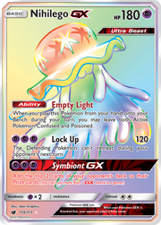 Nihilego GX (Secret) - SM - Crimson Invasion - 114/111