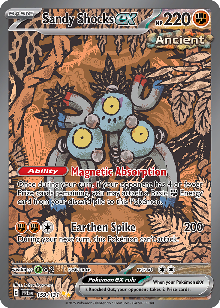 Sandy Shocks ex - 159/131 - SV: Prismatic Evolutions - 159/131