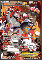 Team Magma's Groudon EX - Double Crisis - 15/34