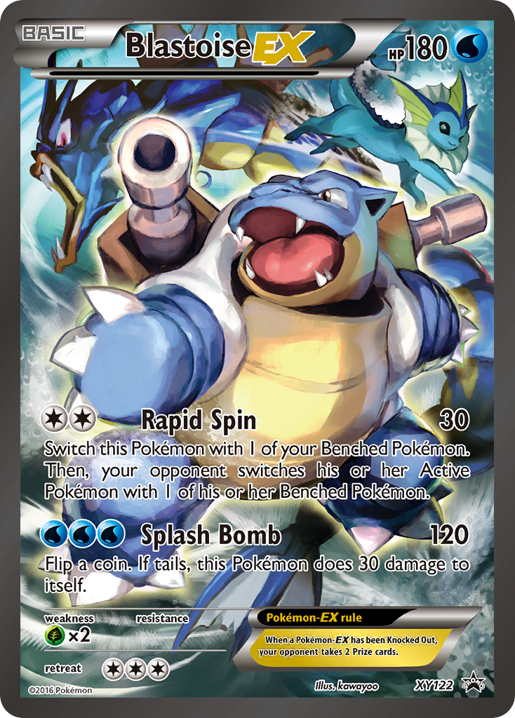 Blastoise EX - XY122 - XY Promos - XY122