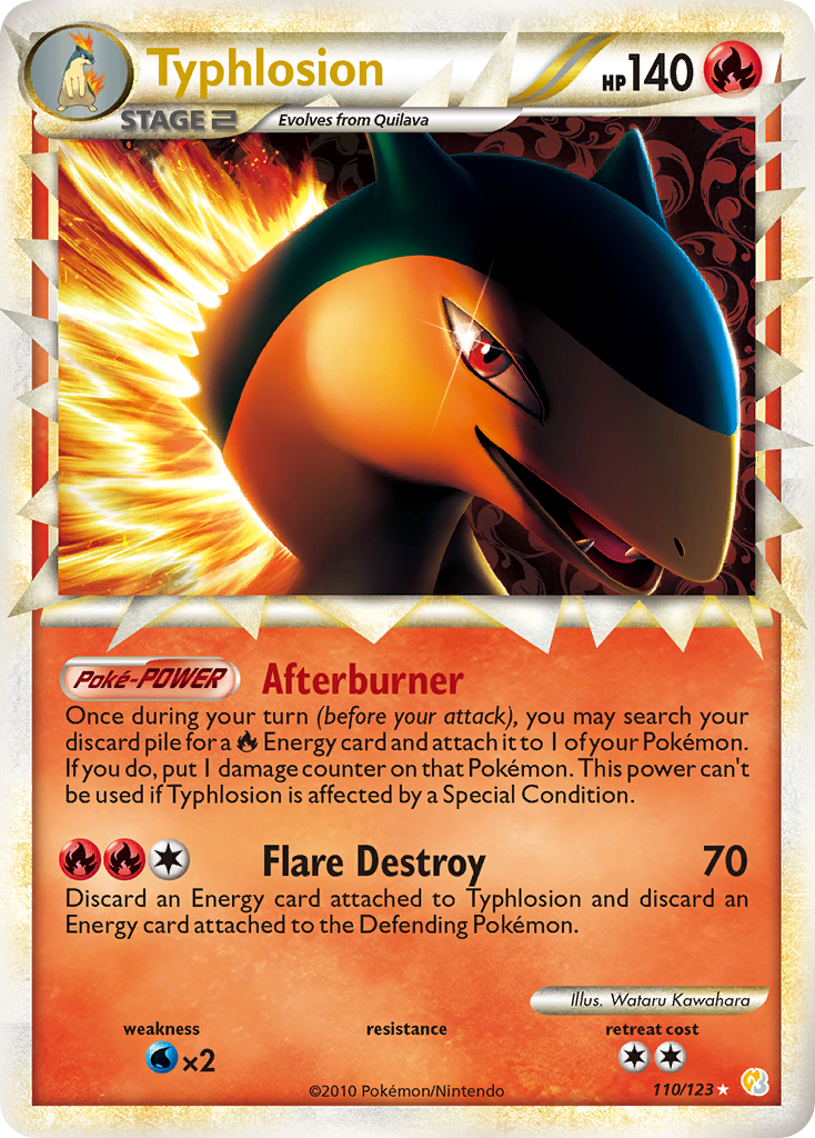 Typhlosion (Prime) - HeartGold SoulSilver - 110/123