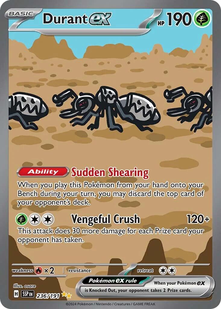 Durant ex - 236/191 - SV08: Surging Sparks - 236/191