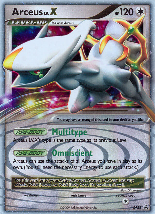 Arceus LV.X - DP53 - Diamond and Pearl Promos - DP53