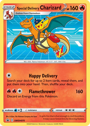 Special Delivery Charizard - SWSH075 - SWSH: Sword & Shield Promo Cards - SWSH075