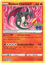 Radiant Charizard - Pokemon GO - 011/078