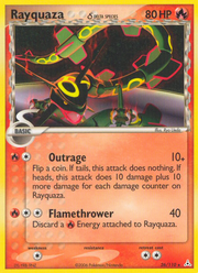 Rayquaza - 026/110 (Delta Species) - EX Holon Phantoms - 26/110